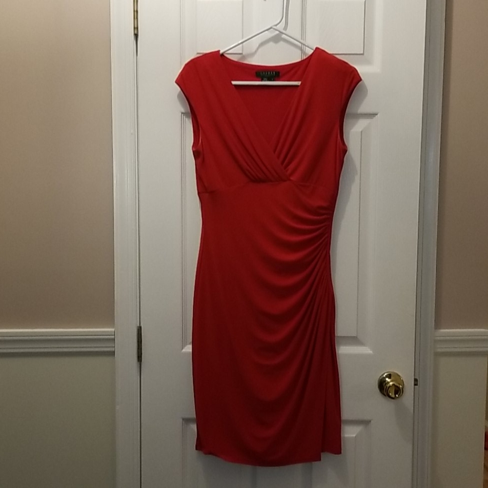 Red dress
